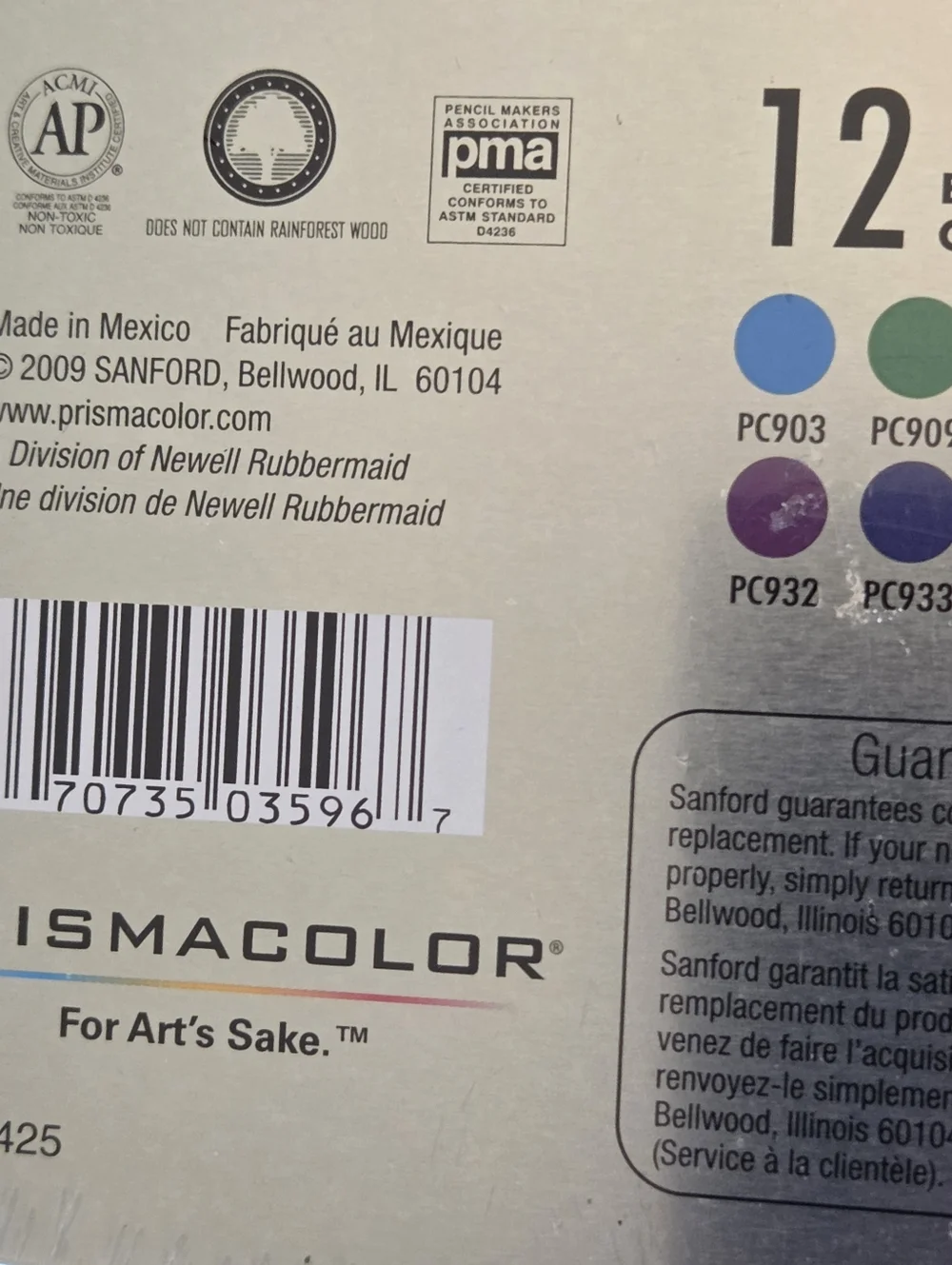 LOT OF 2 Sets New Sealed Colored Pencils Prismacolor Premier 12 and NPW 50/50 24